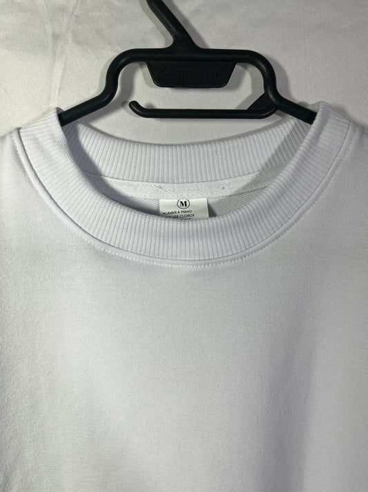 Camiseta Oversize Premium Manga Corta (blanco) – Burda 260 g