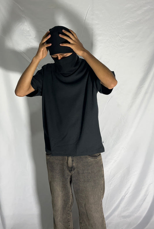 Camiseta Oversize Texturizada – Corte Amplio