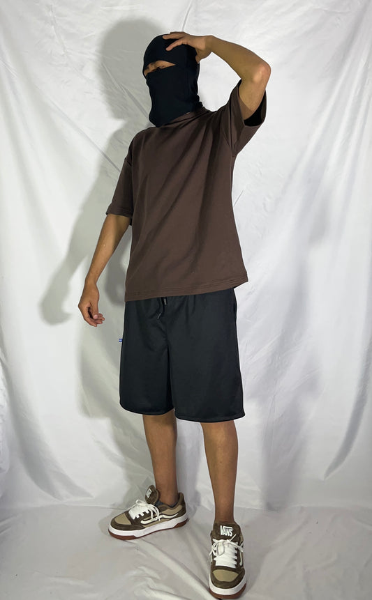 Bermuda Negra Sport Fit